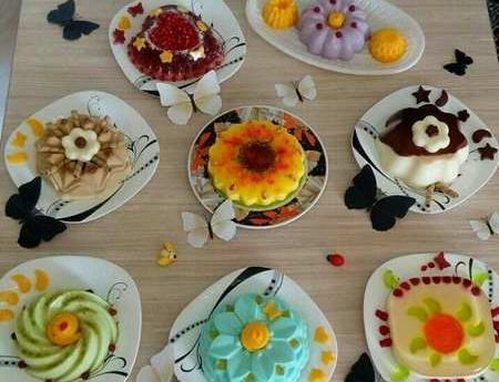 عکس از ژله های ساده