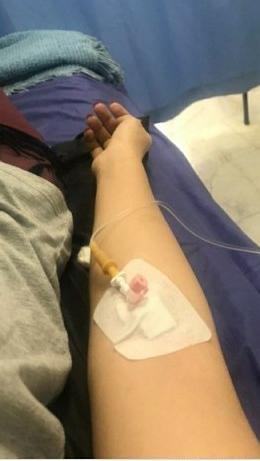 عکس فیک دختر تو بیمارستان