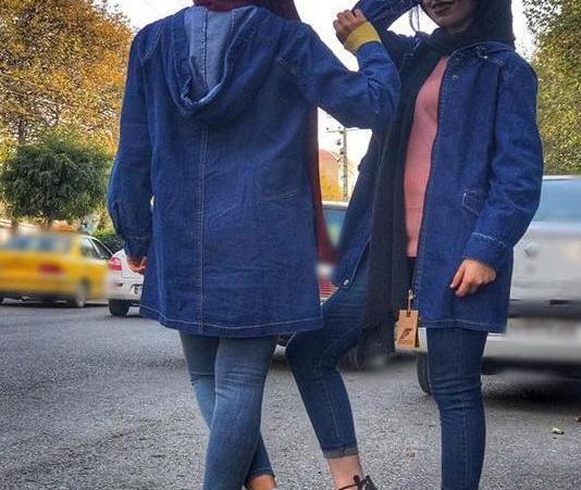 عکس دختر با مانتو لی برای پروفایل
