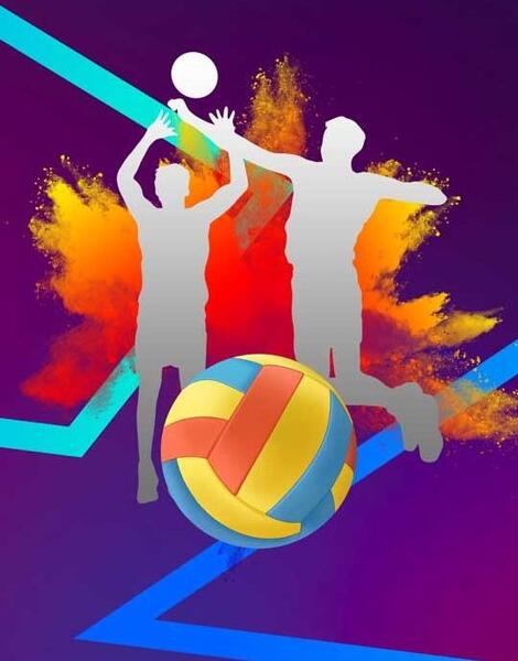 عکس نوشته طنز والیبالی جدید