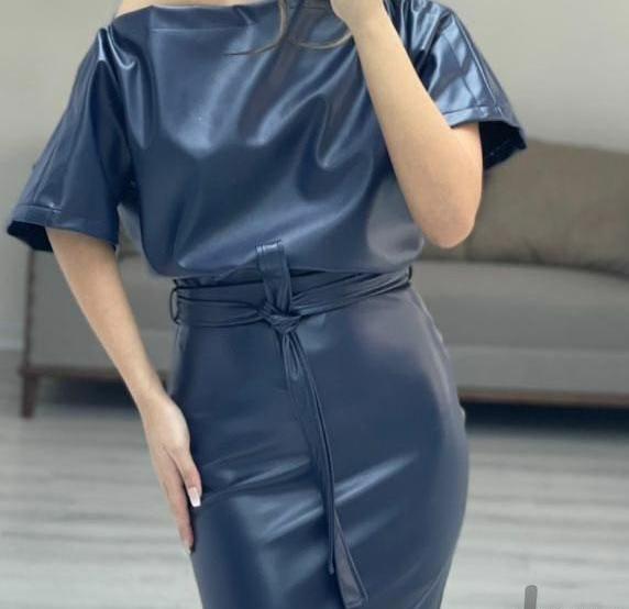 عکس لباس مجلسی زنانه چرم