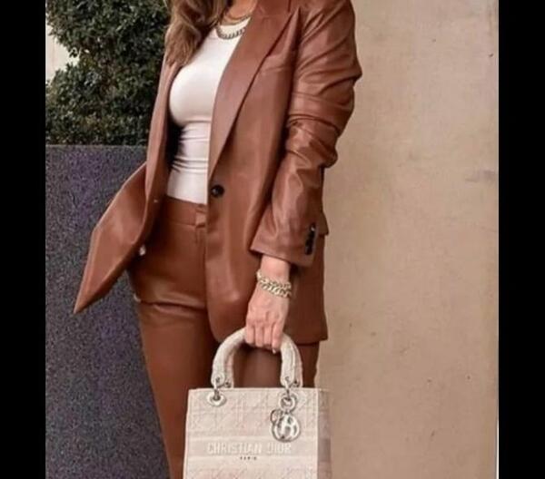 عکس لباس مجلسی زنانه چرم