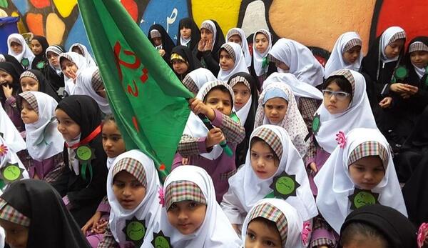 عکس روسری کوچک دخترانه