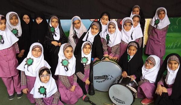 عکس روسری کوچک دخترانه