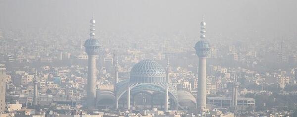 عکس آلودگی هوای