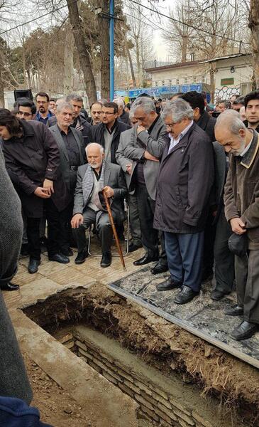 عکس مراسم خاکسپاری