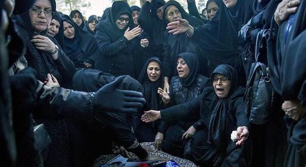 عکس مراسم خاکسپاری