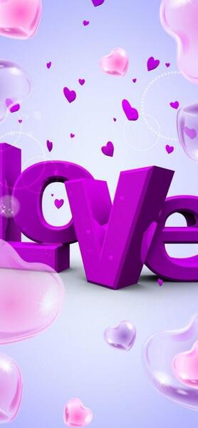 عکس تصویر زمینه قلبی