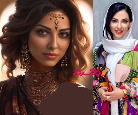 عکس های تولد لیلا اوتادی
