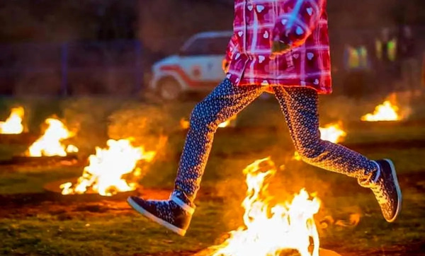 عکس فردای چهارشنبه سوری در اردبیل
