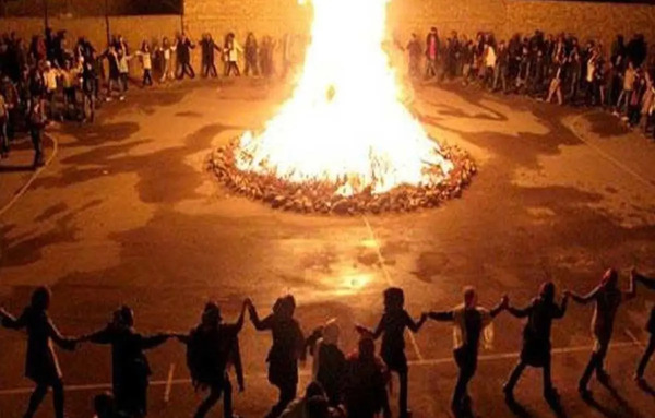 عکس فردای چهارشنبه سوری در اردبیل