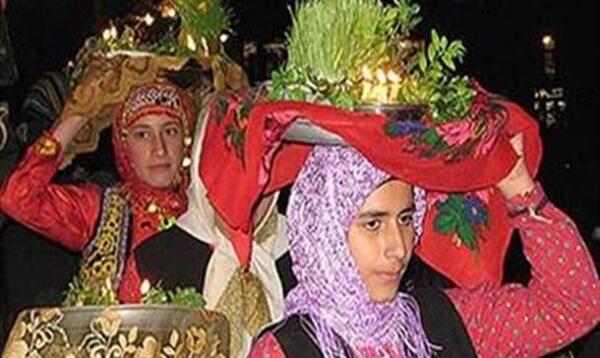 عکس فردای چهارشنبه سوری در اردبیل