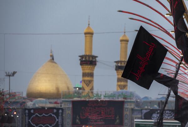 عکس حرم امام حسین در محرم