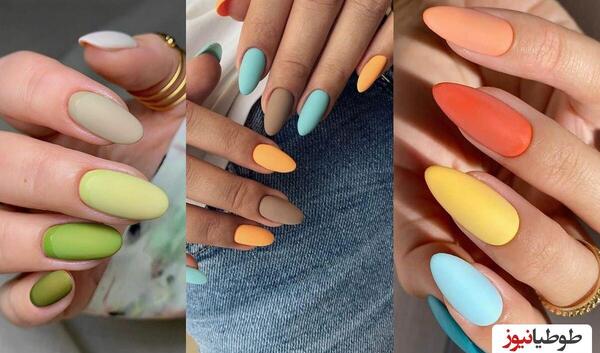 عکس رنگ ناخن