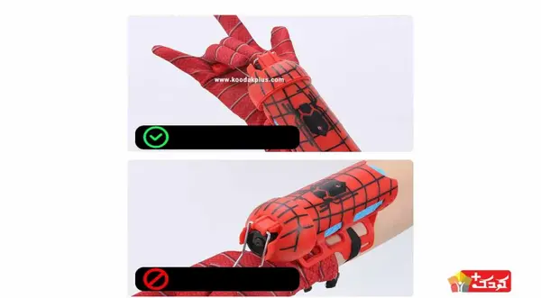 عکس دستکش اسپایدرمن