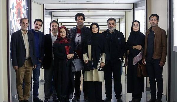 عکس های سانیا سالاری در پشت صحنه دلدادگان