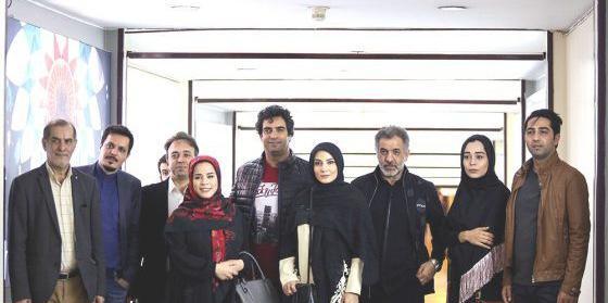 عکس های سانیا سالاری در پشت صحنه دلدادگان