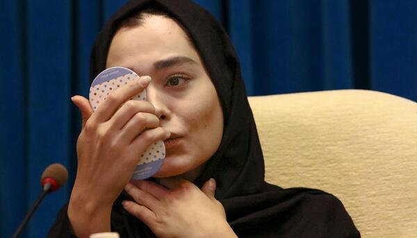 عکس های سانیا سالاری در پشت صحنه دلدادگان