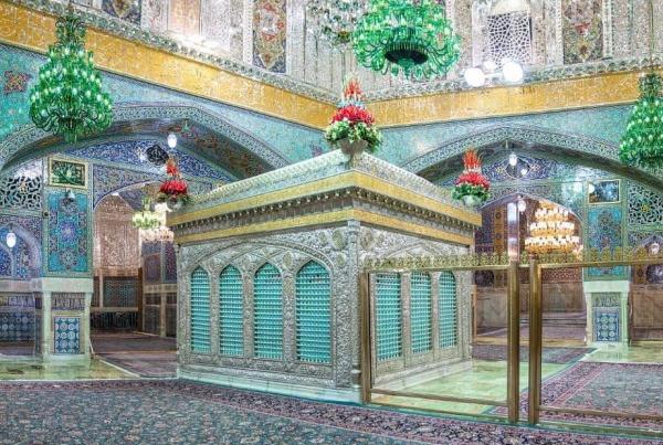 عکس ضریح چوبی