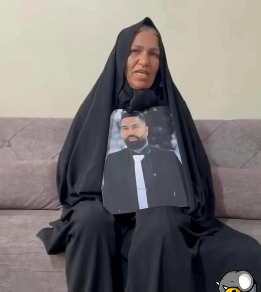 عکس پیمان ادیداس و مادرش