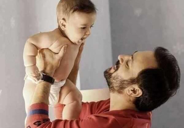 عکس احمد مهرانفر و پسرش
