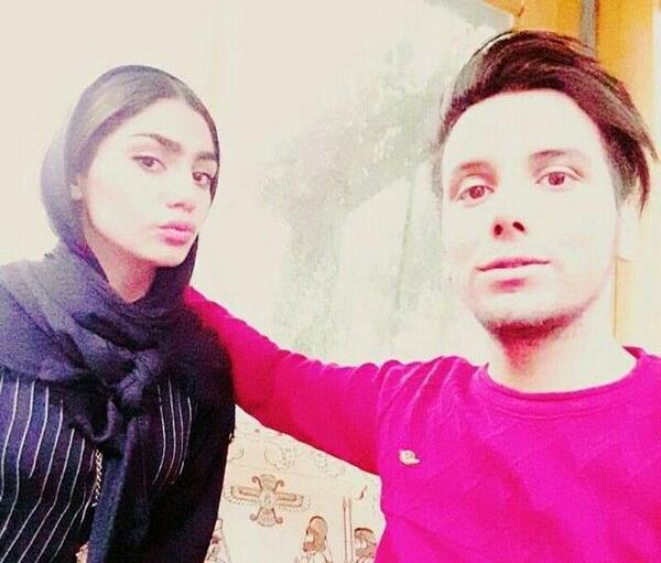 عکسهای مهراب خسته صدا ودوست دخترش