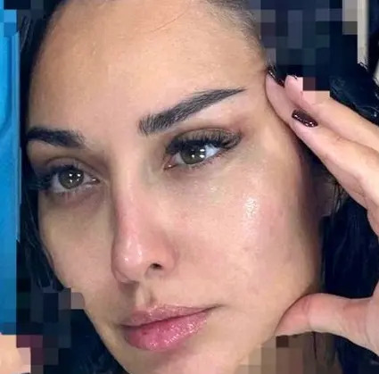 عکس بی آرایش صدف طاهریان