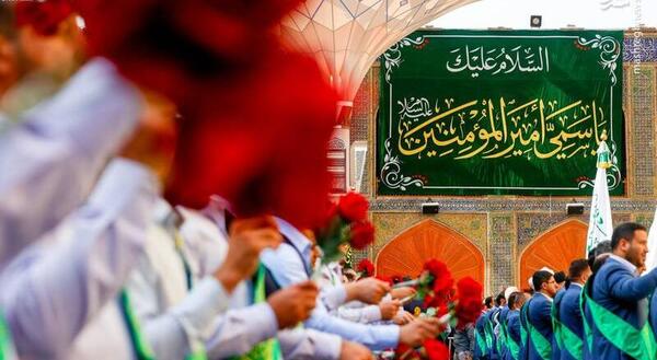 عکس شهید سلیمانی در حرم