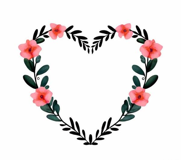 عکس قلب مشکی زیبا