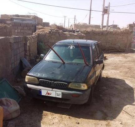 عکس پژو پارس صفر سفید