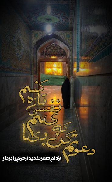 عکس استوری زیارت امام رضا