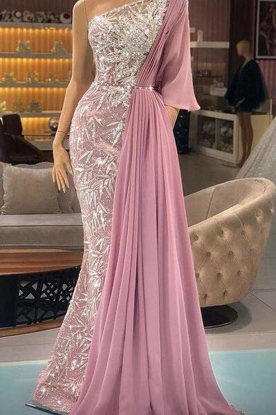 عکس لباس مجلسی دخترانه نوجوان صورتی