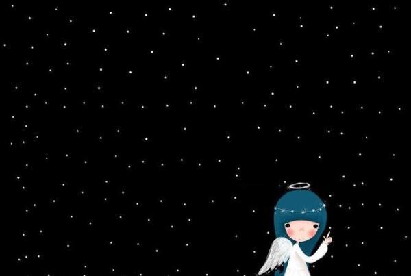 عکس فرشته شب