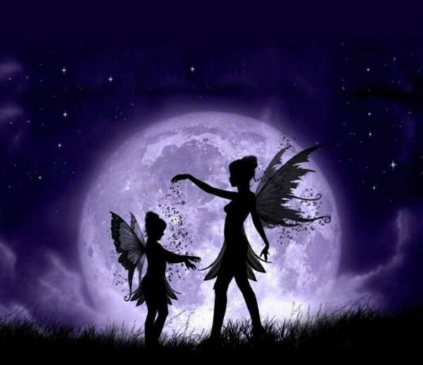 عکس فرشته شب