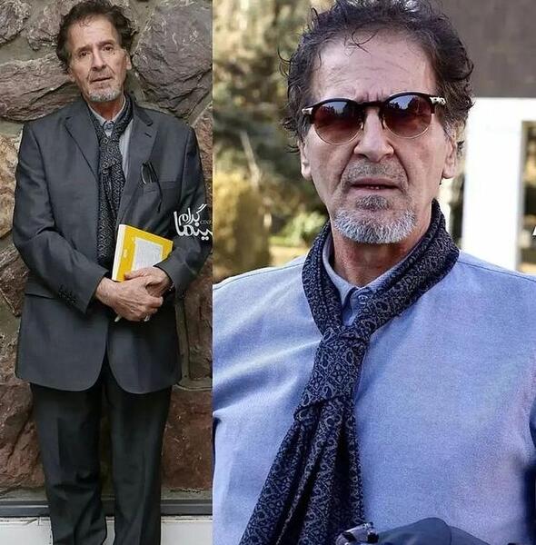 عکس ابوالفضل پورعرب و همسرش