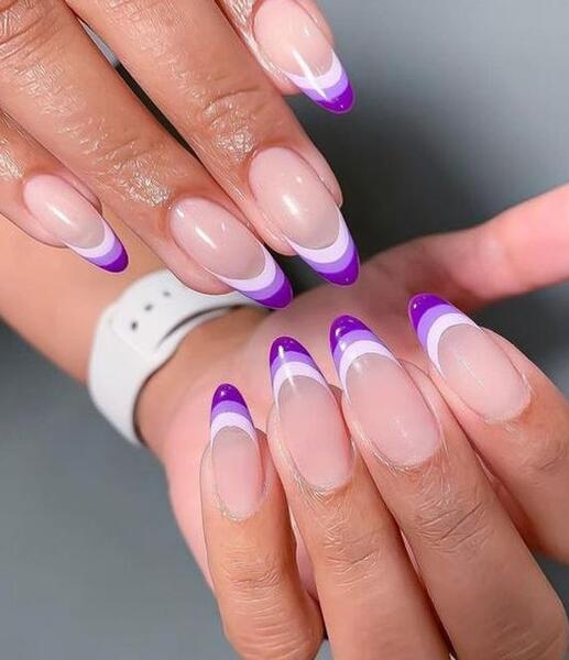 عکس فرنچ سفید ناخن