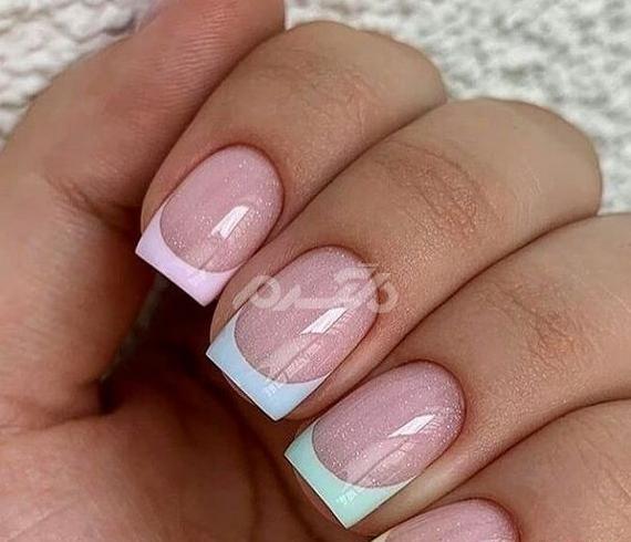 عکس فرنچ سفید ناخن