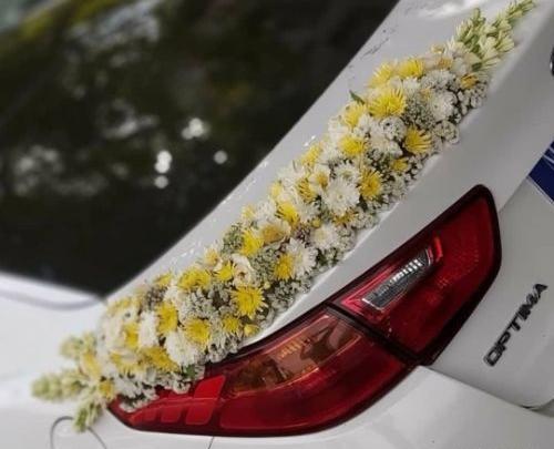 عکس گل ماشین عروس شاسی بلند