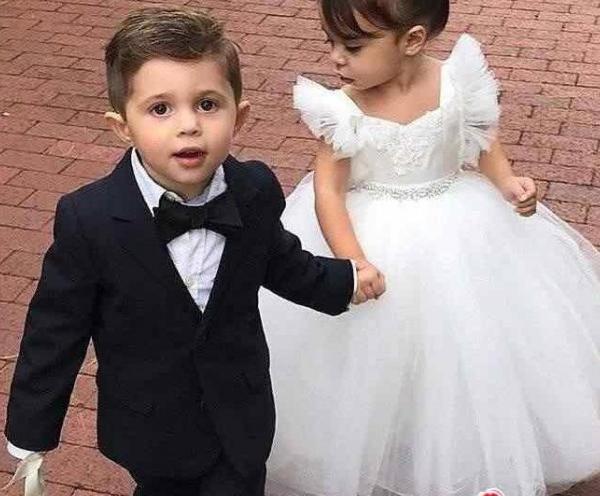 عکس عروس و داماد بچه