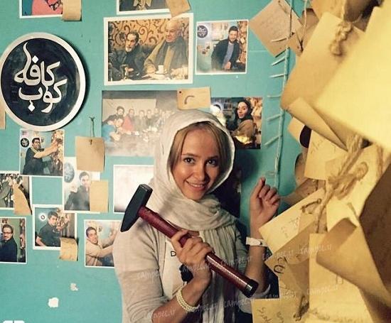عکس الناز حبیبی با شوهرش