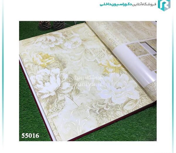 عکس کاغذ دیواری گلدار