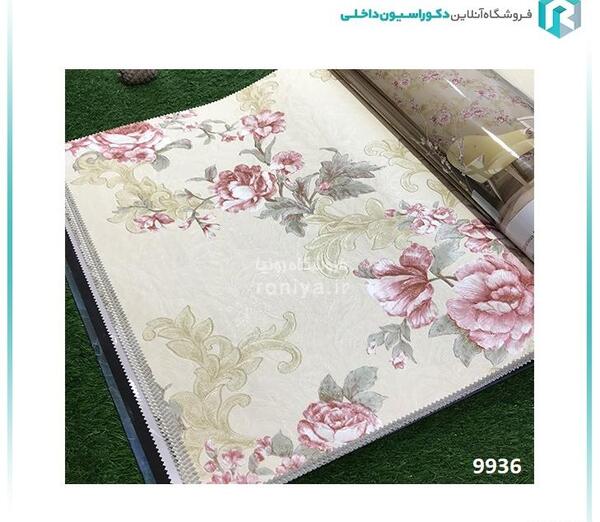 عکس کاغذ دیواری گلدار