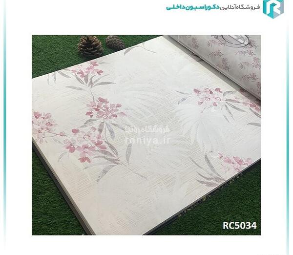 عکس کاغذ دیواری گلدار