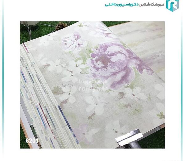 عکس کاغذ دیواری گلدار