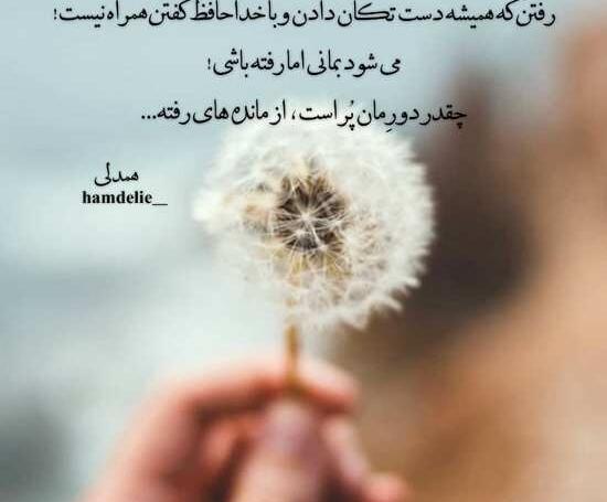 عکس غمگین قاصدک