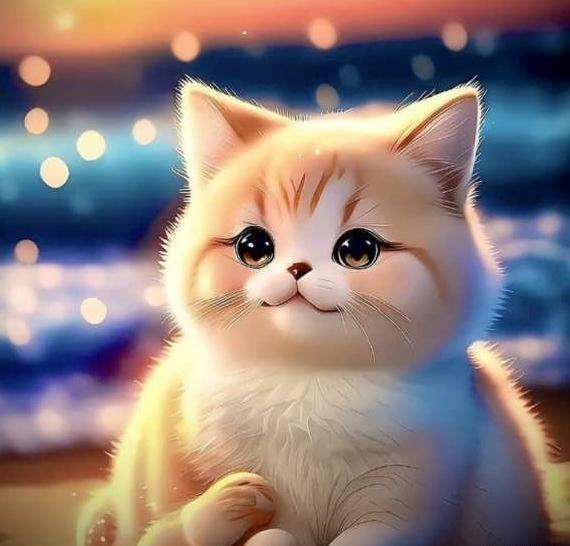 عکس گربه کارتونی برای پروفایل