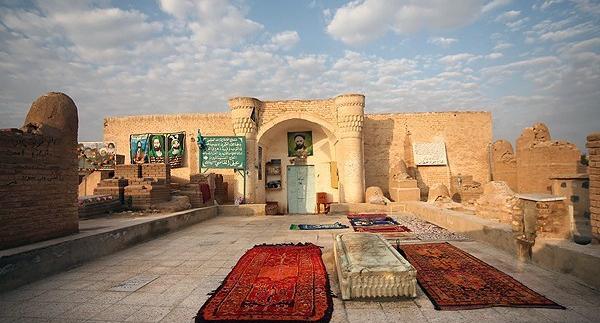 عکس هوایی قبرستان وادی السلام