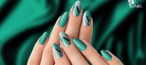 عکس طراحی ژلیش ناخن