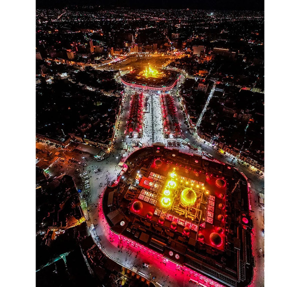 عکس نقاشی بین الحرمین
