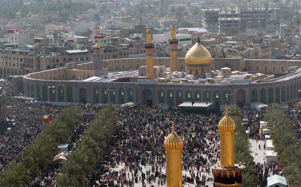 عکس نقاشی بین الحرمین